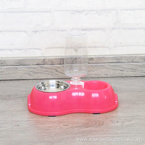 Durable Pet Food Feeder Dog Water Bottle Dispenser